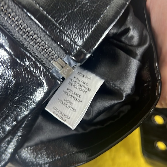 Camila Coelho Florencia Moto Jacket faux fur - Picture 7 of 10